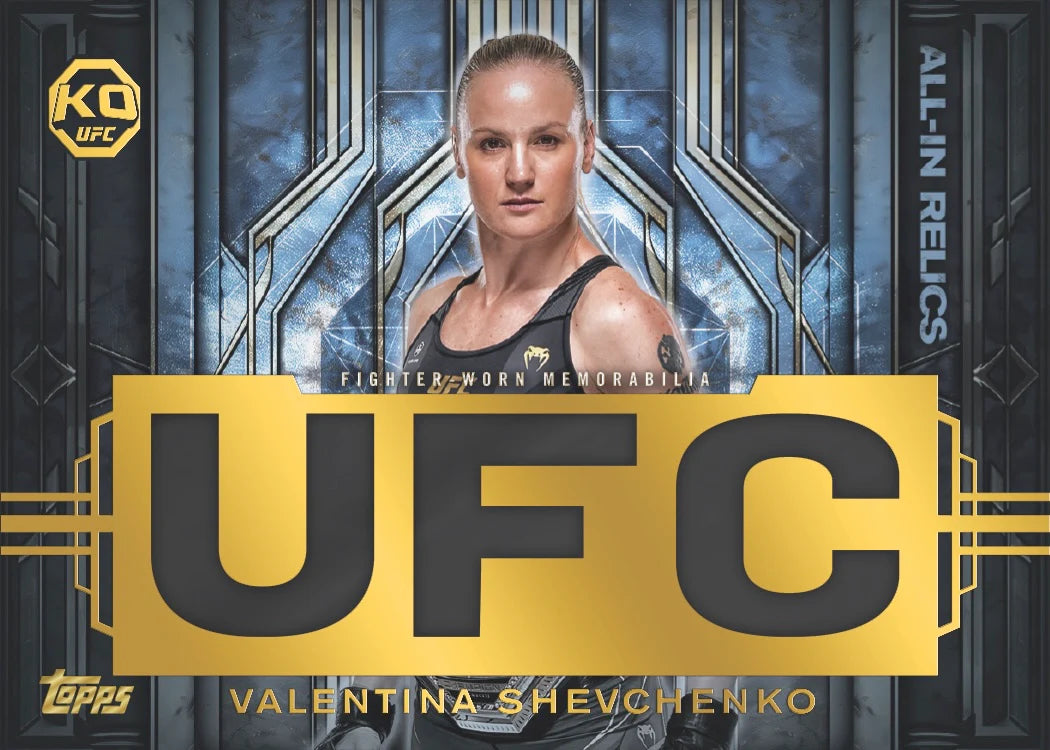 2025 Topps Knockout UFC Hobby Box ETA Ship Date 10/27/25