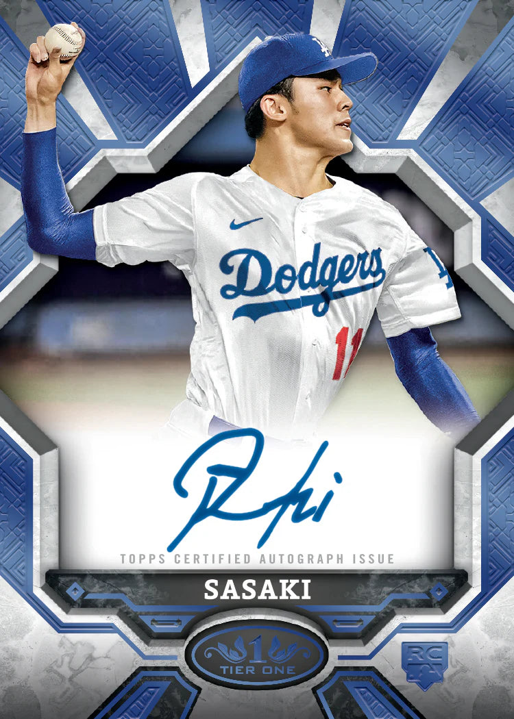 2025 Topps Tier One Baseball Hobby Box ETA Ships 09/18/25