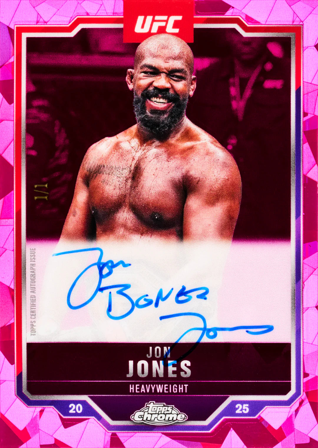 2025 Topps Chrome® UFC Sapphire Edition Hobby Box