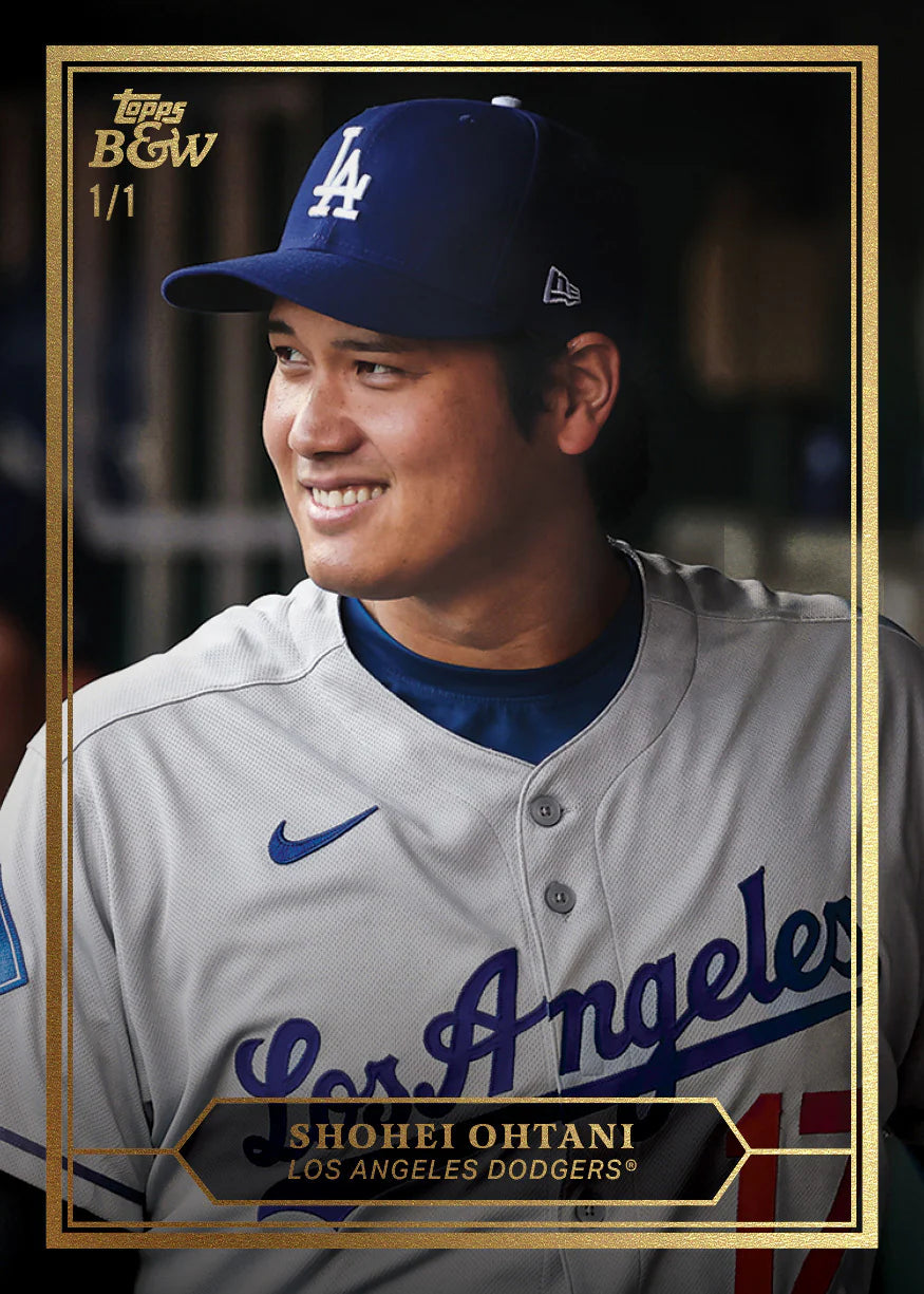 2025 Topps Édition Collector Noir & Blanc Précommande Date d'expédition prévue avant le 22/12/25