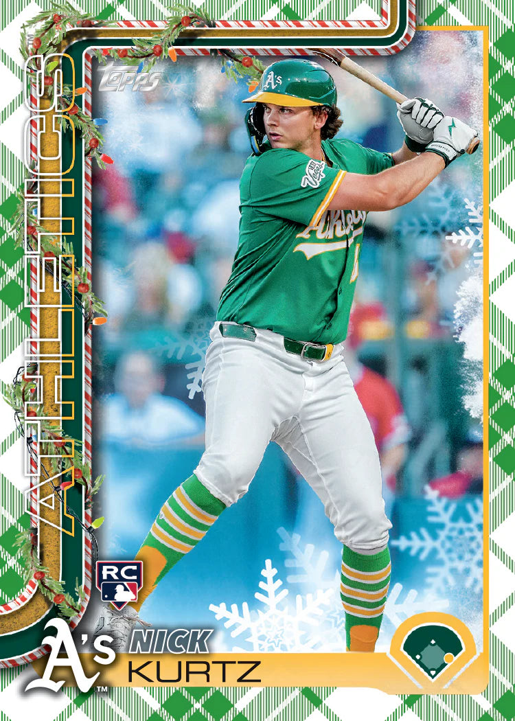 2025 Topps Baseball Holiday Advent Calendar ETA Ships 10/23/25