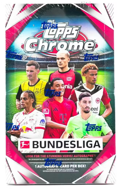 2025 Topps Chrome ブンデスリーガ ホビーボックス