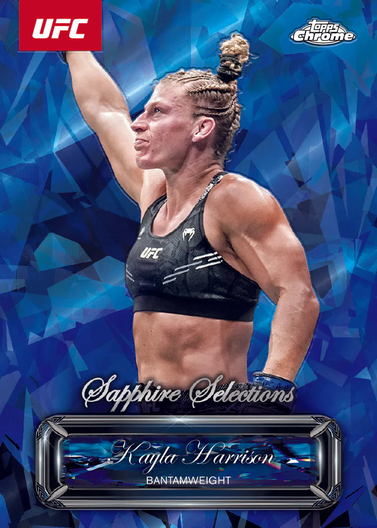 2025 Topps Chrome® UFC Sapphire Edition Hobby Box