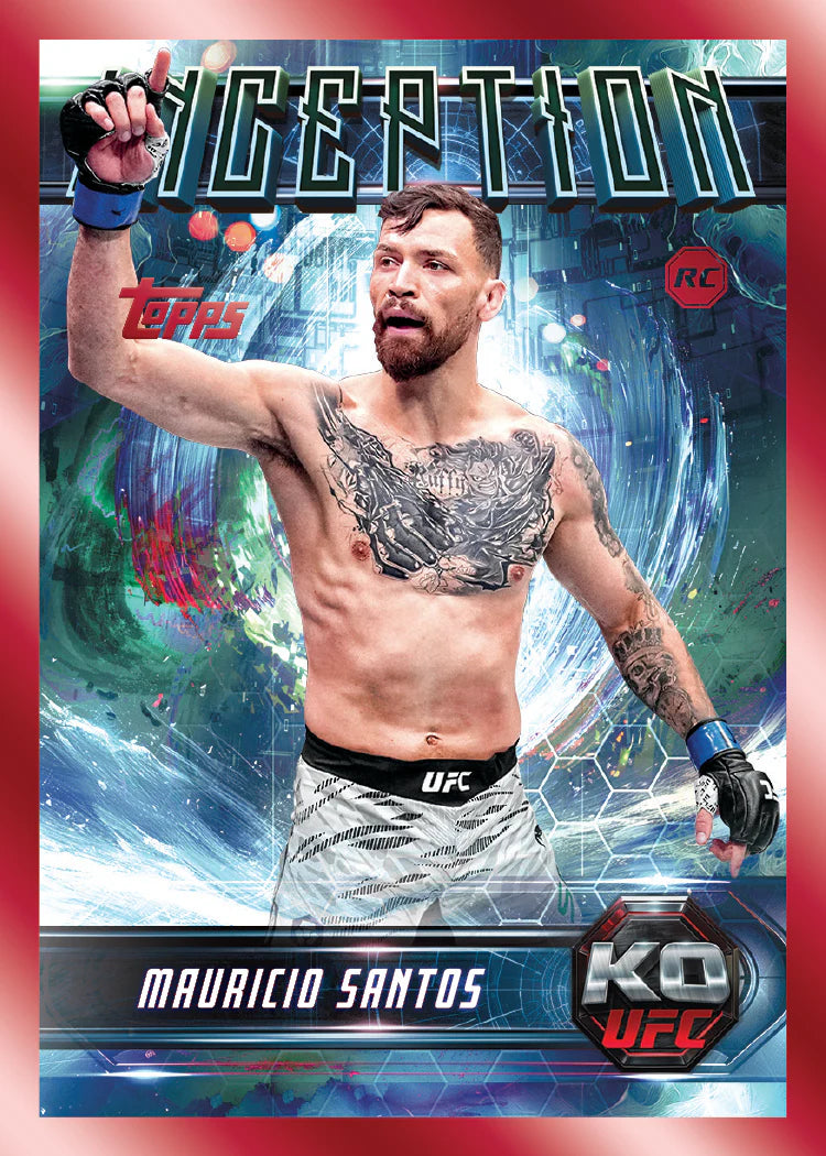 2025 Topps Knockout UFC Hobby Box ETA Ship Date 10/27/25