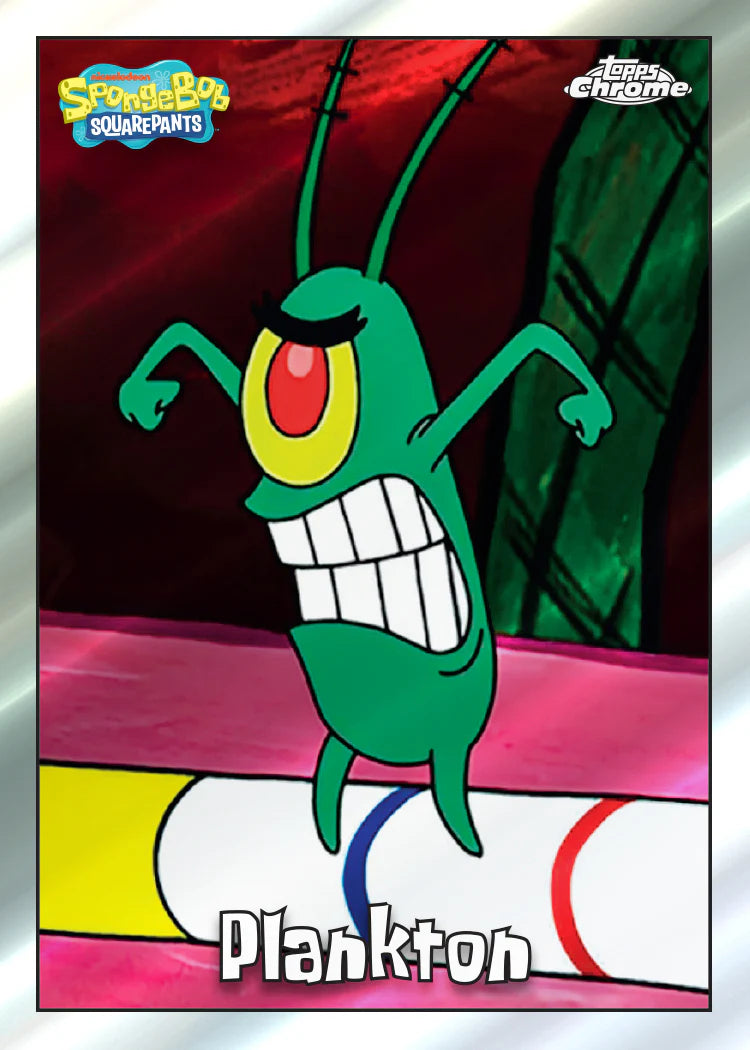 2025 Topps Chrome SpongeBob SquarePants 25th Anniversary Value Box