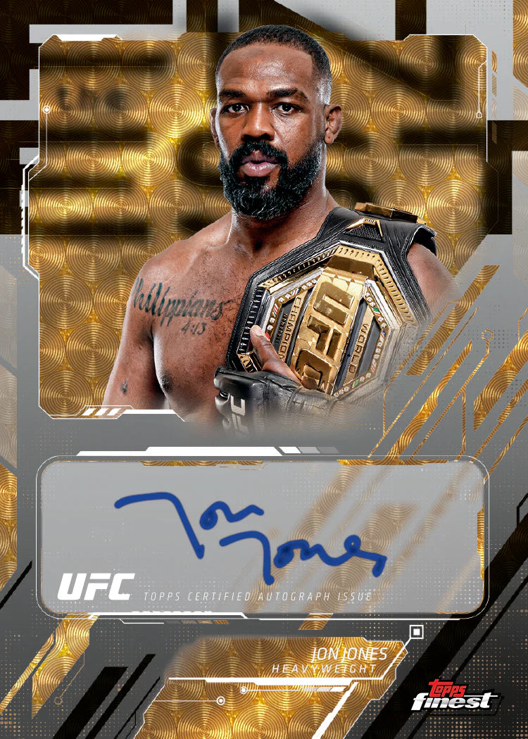 2025 Topps Finest UFC Hobby Box (PRE-ORDER) ETA Ships 11/08/25