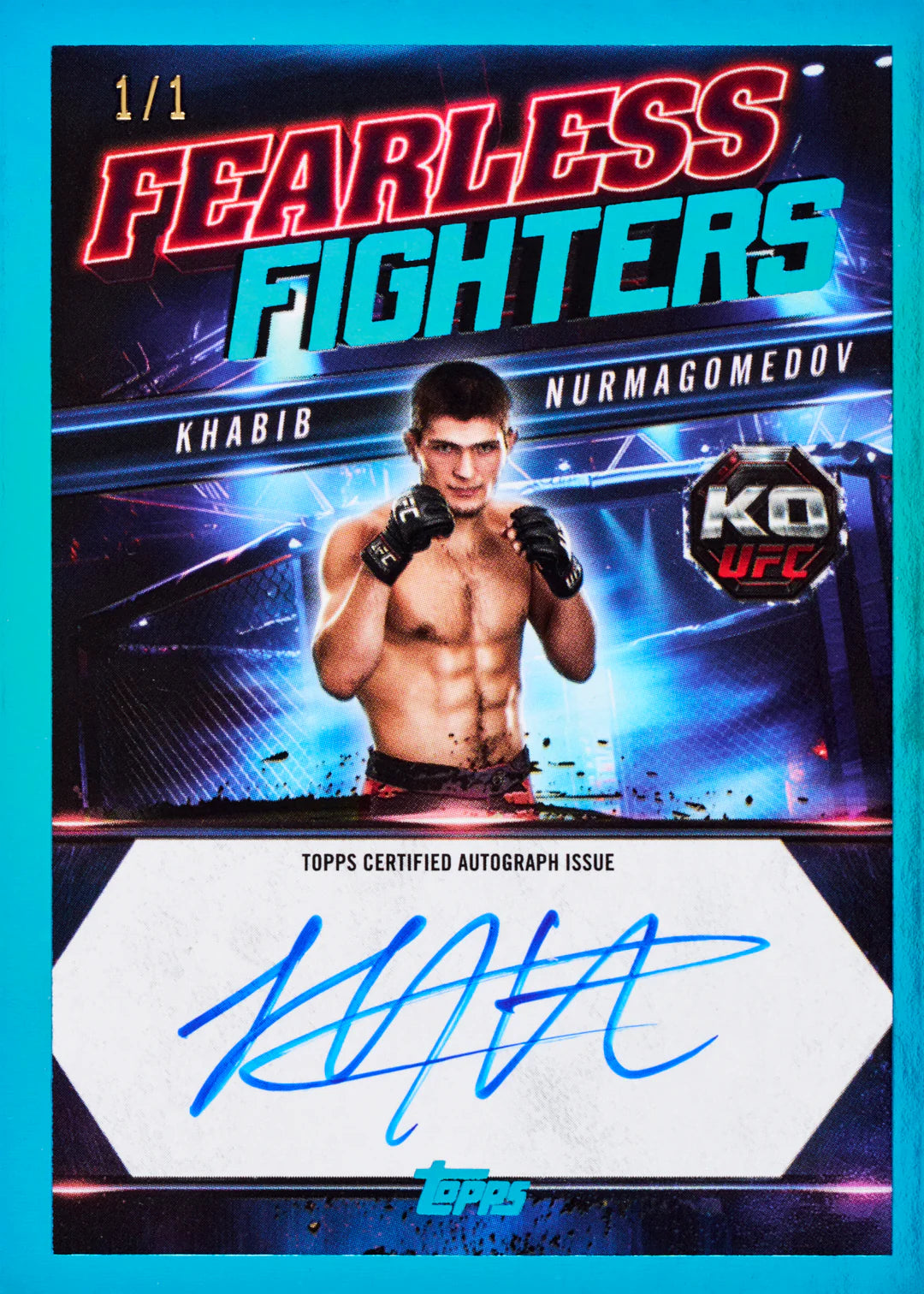 2025 Topps Knockout UFC Hobby Box ETA Ship Date 10/27/25