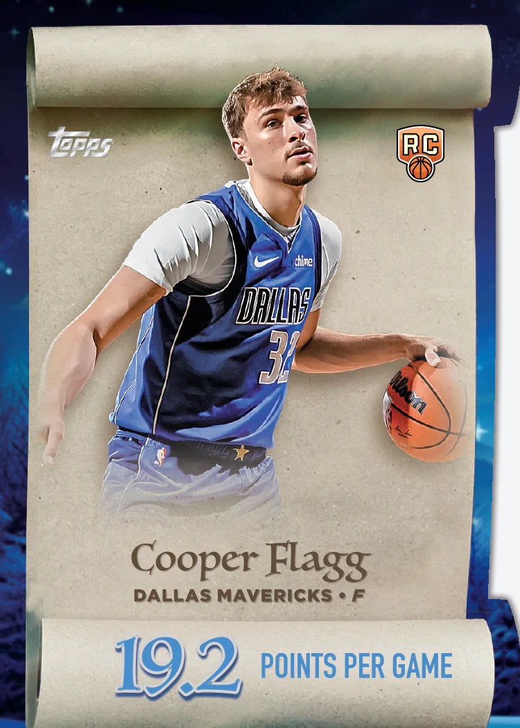 2025/26 Topps Holiday Basketball Countdown Advent Calendar (PRE-ORDER) ETA Ships 11/03/25
