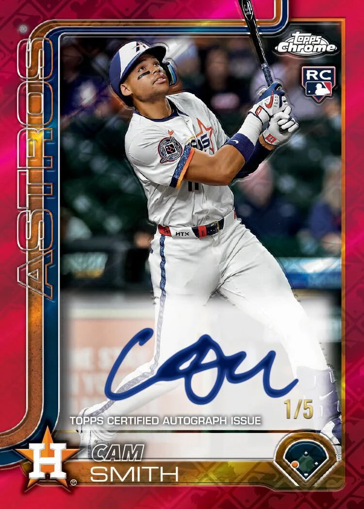 2025 Topps Chrome Édition Logofractor Baseball