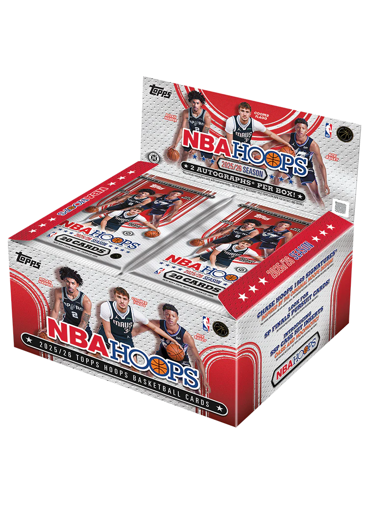 2025–26 Topps Hoops Basketball Hobby Jumbo Box