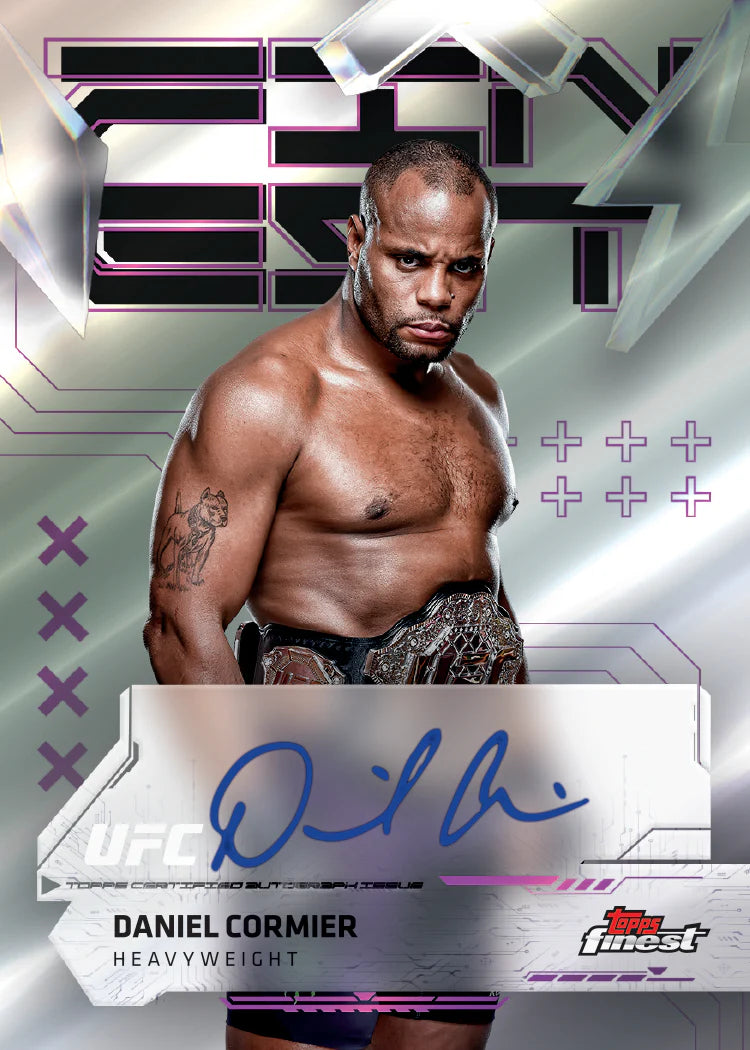 2025 Topps Finest UFC Hobby Box (PRE-ORDER) ETA Ships 11/08/25