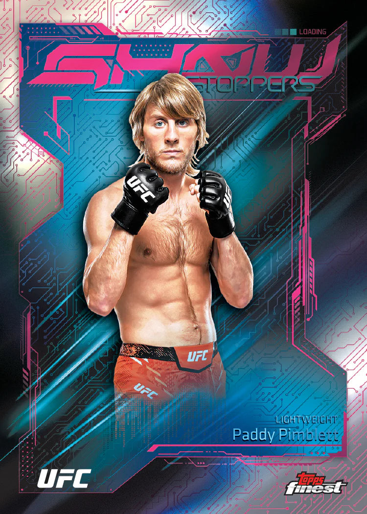 2025 Topps Finest UFC Hobby Box (PRE-ORDER) ETA Ships 11/08/25