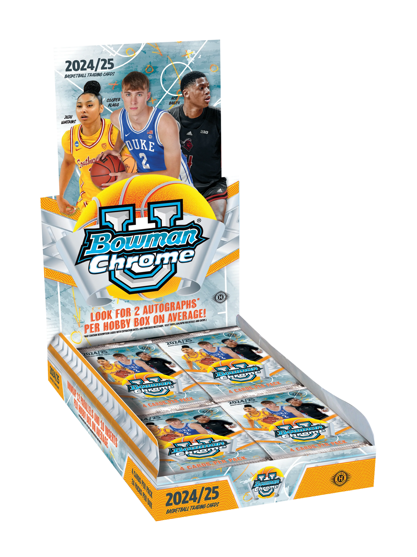 2024-25 Bowman University Chrome Basketball Hobby Box
