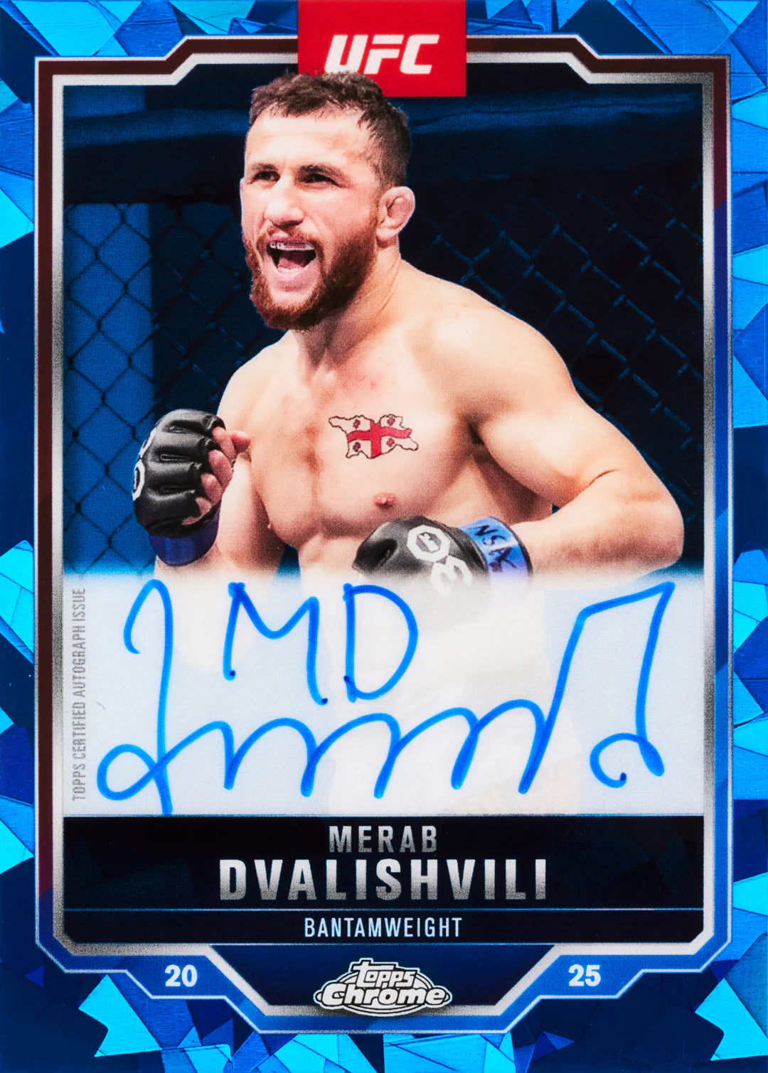 2025 Topps Chrome® UFC Sapphire Edition Hobby Box