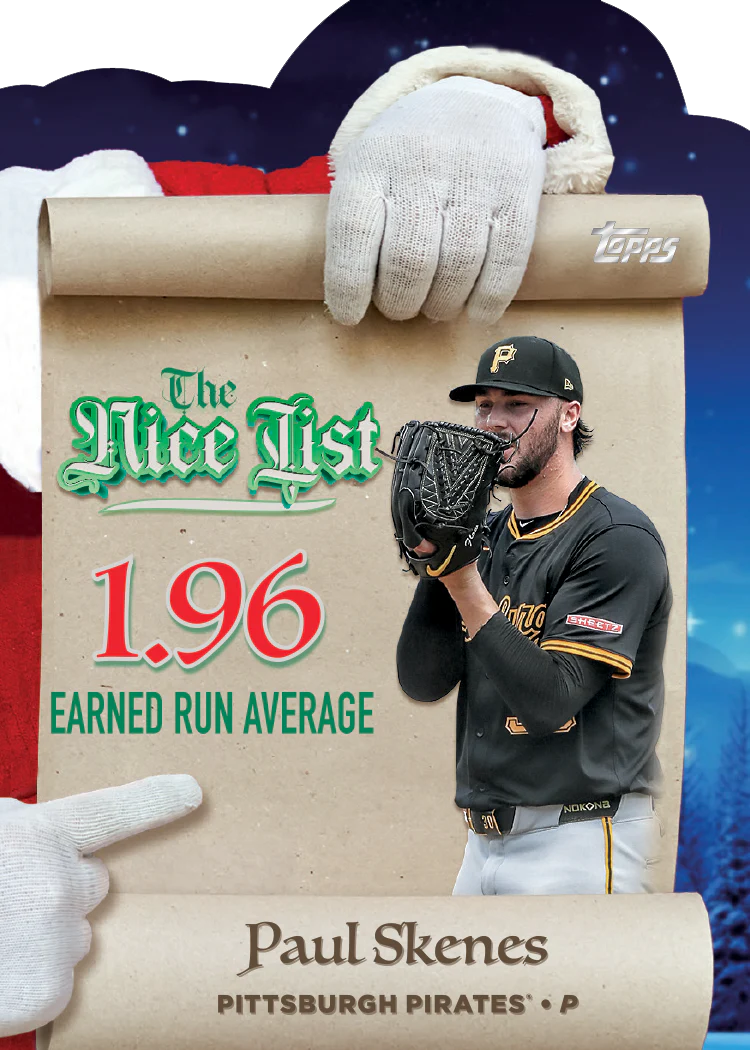 2025 Topps Baseball Holiday Advent Calendar ETA Ships 10/23/25