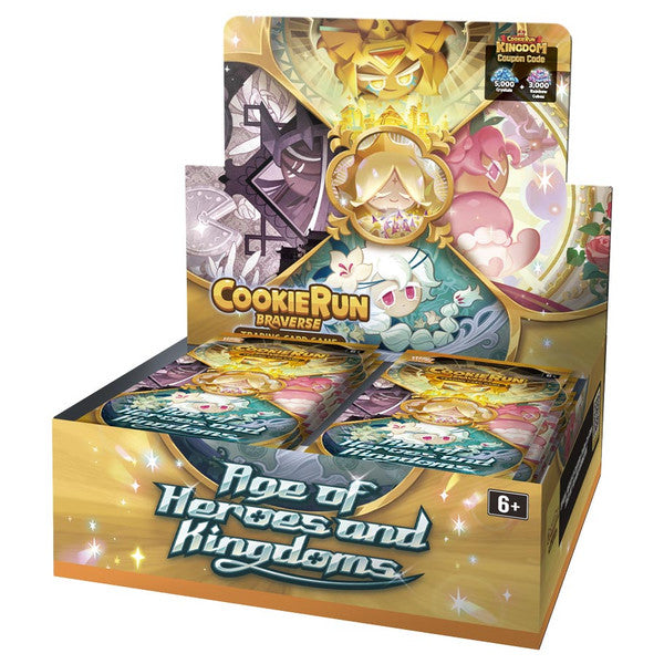 CookieRun TCG: Set 2 – Age of Heroes and Kingdoms Booster Display