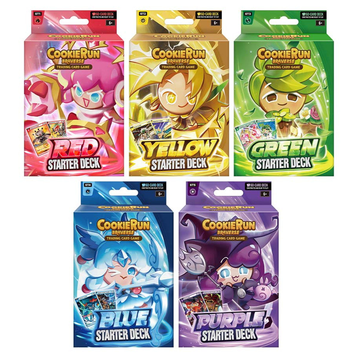CookieRun TCG: Starter Deck Assortment