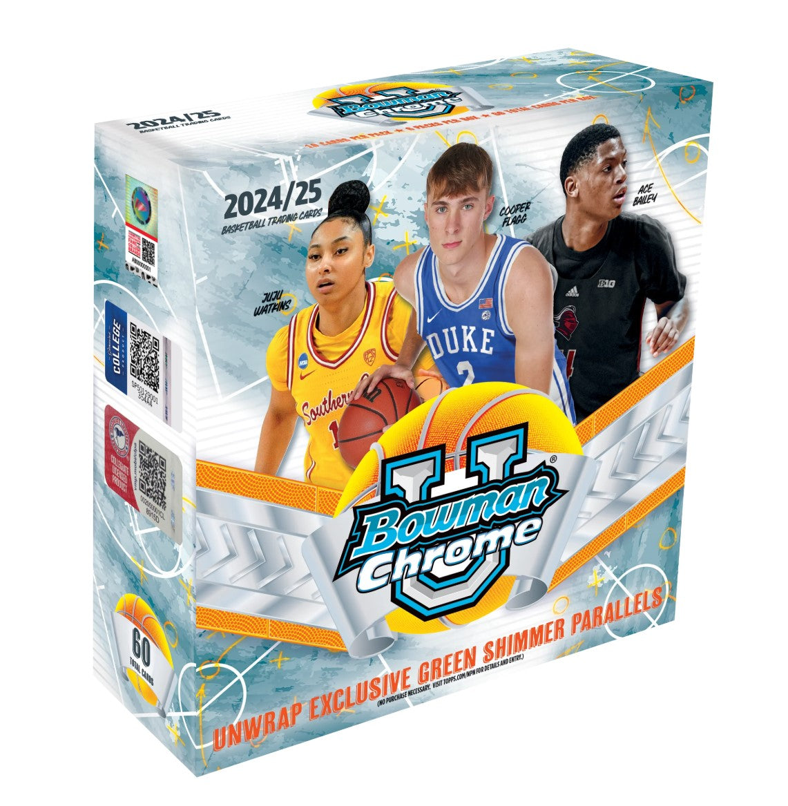 2024-25 Bowman University Chrome® Basketball Mega Box
