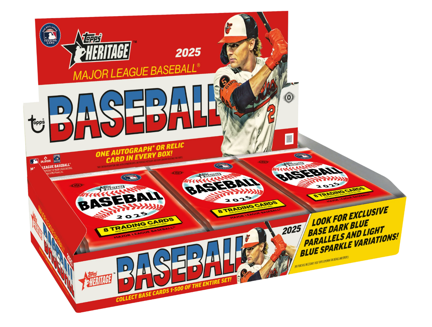 Caja Hobby de Béisbol Topps Heritage 2025