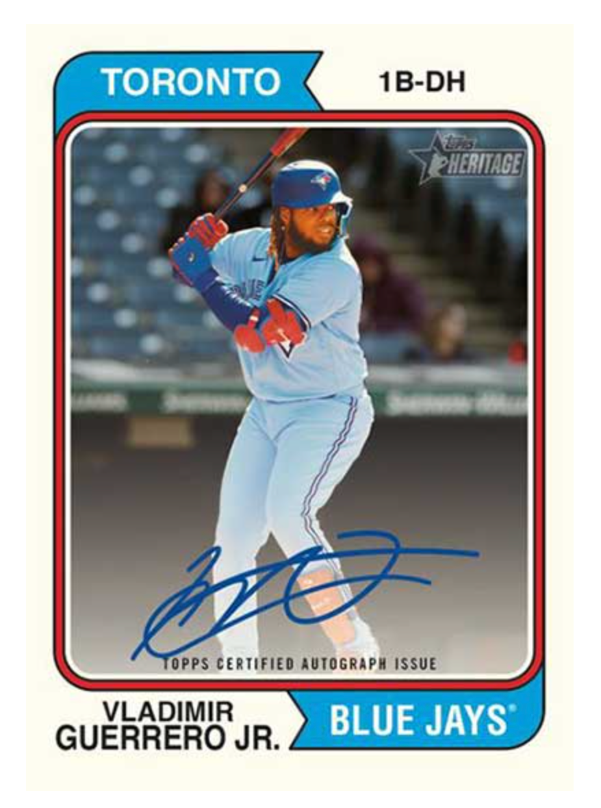 2023 Topps Heritage Baseball Blue Sparkle Parallels メガボックス