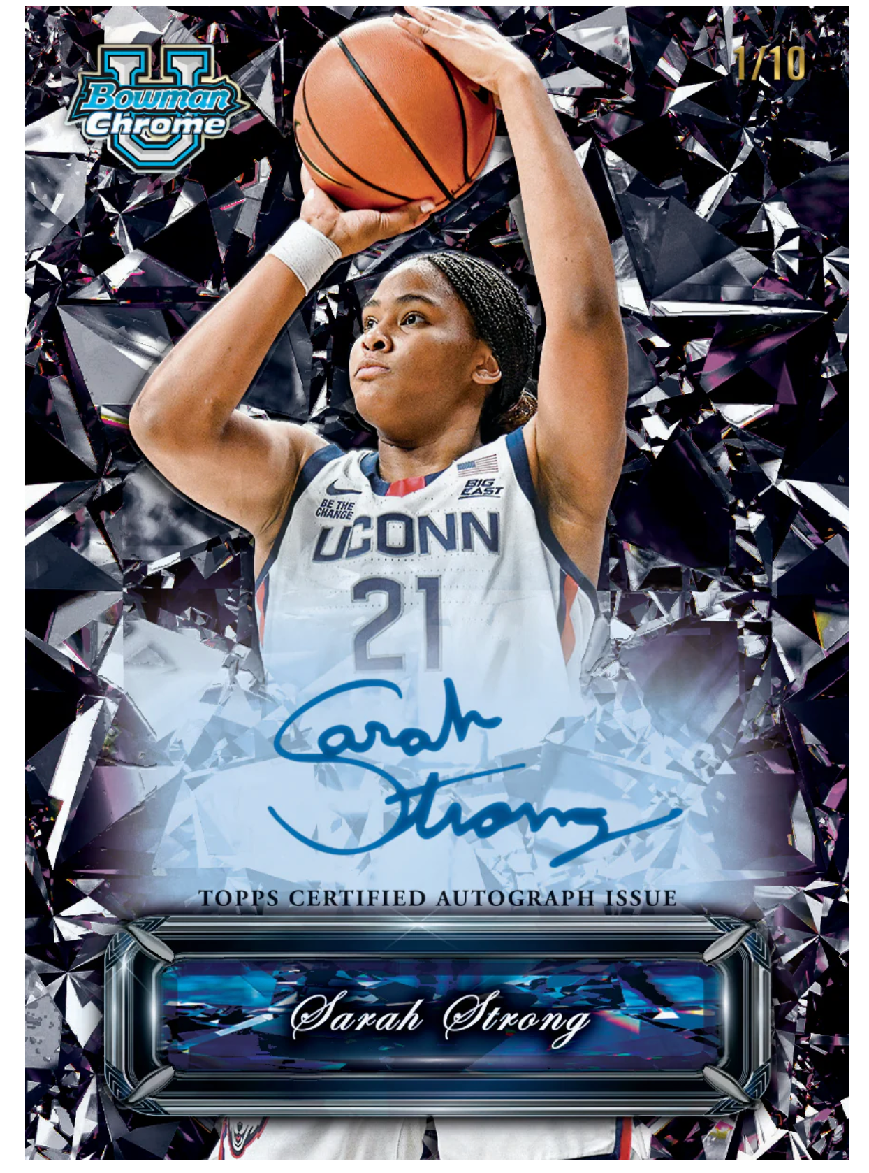2024/25 Bowman University Chrome® 蓝宝石篮球爱好者盒