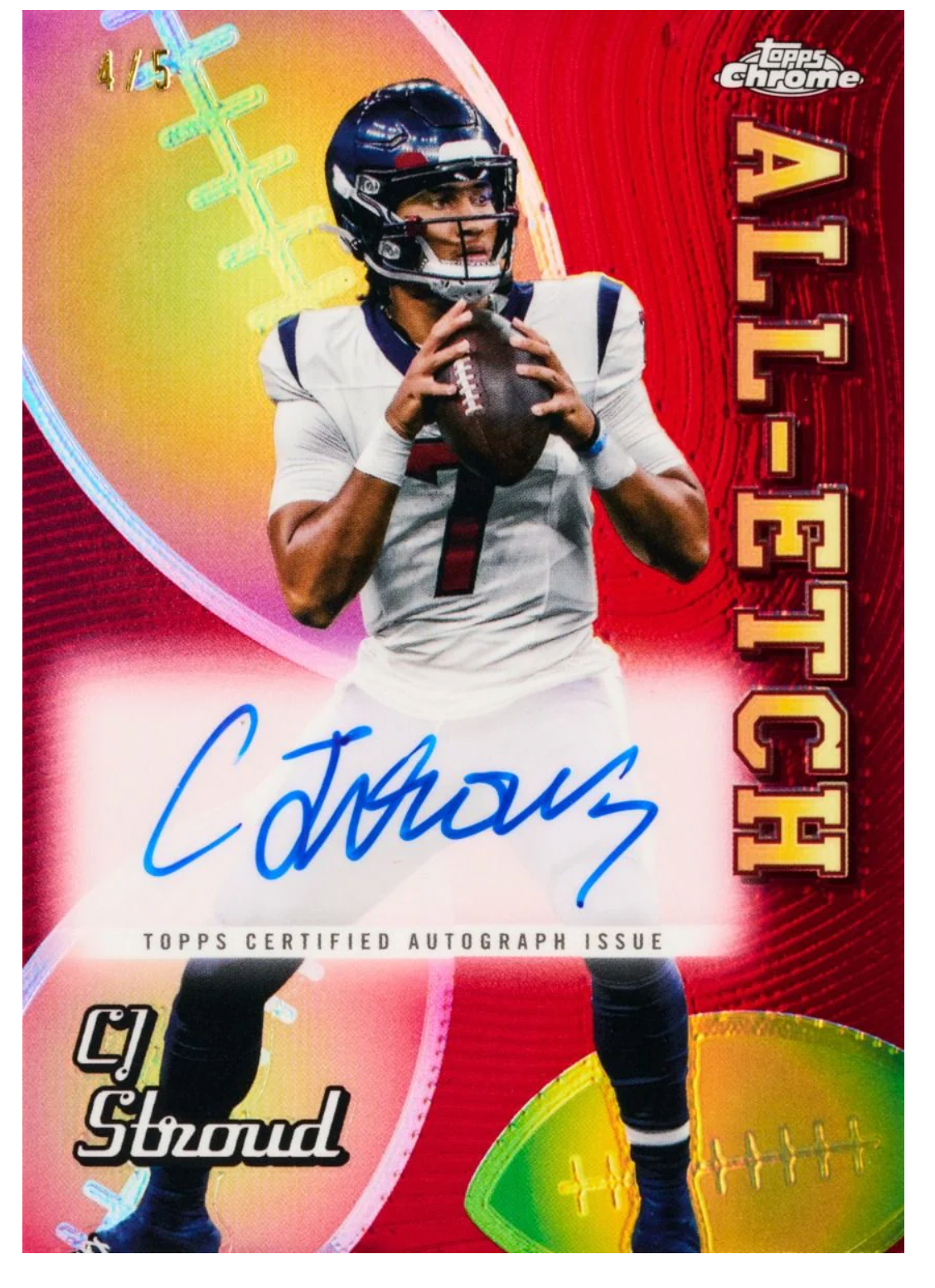 2024 Topps Chrome Football Value Box