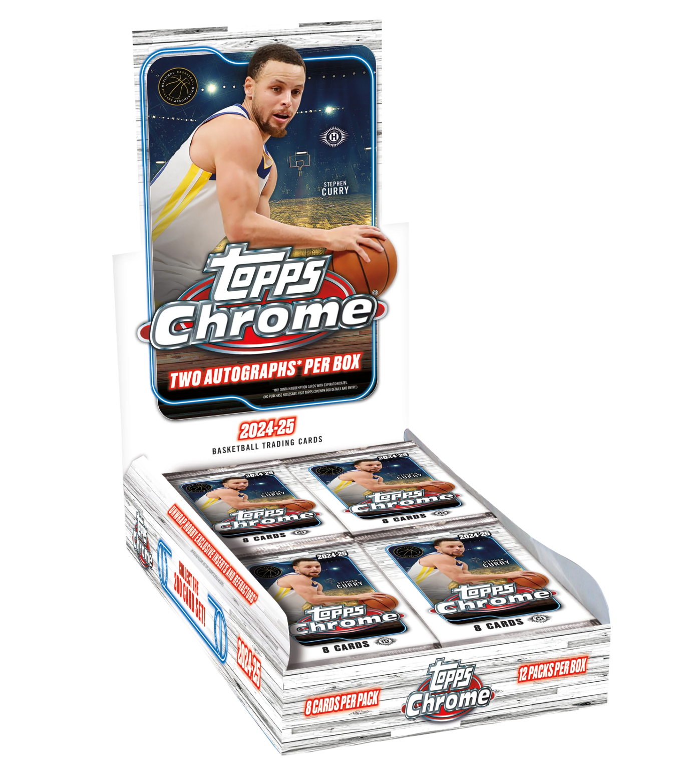 2024/25 Topps Chrome® Basketball Hobby Box