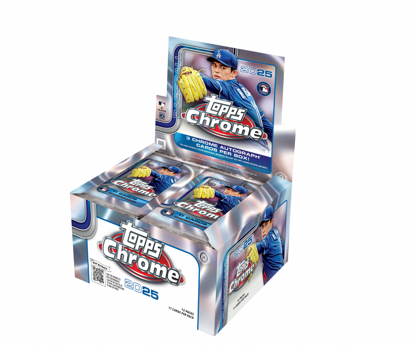 2025 Topps Chrome® Baseball - Hobby Jumbo Box