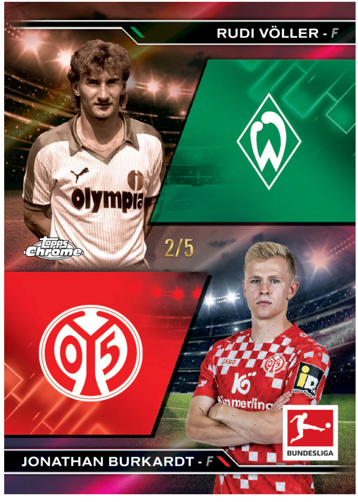 2025 Topps Chrome® Bundesliga Hobby Box