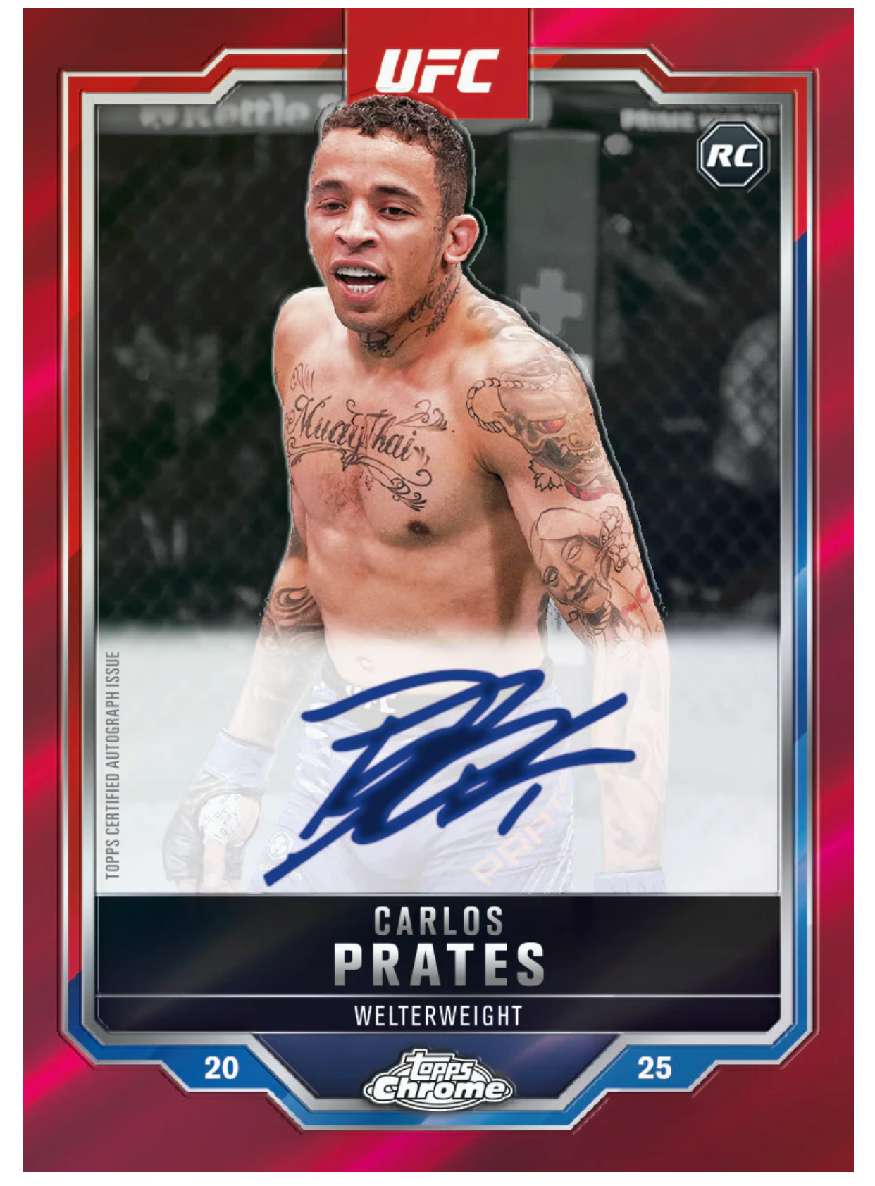 2025 Topps Chrome® UFC Mega Box