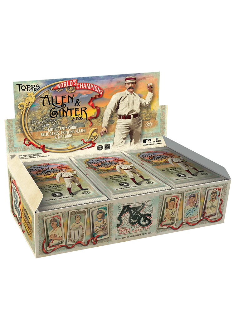 2026 Topps Allen and Ginter Baseball Hobby Box ETA Ship By 10/08/26