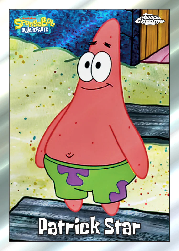 2025 Topps Chrome SpongeBob SquarePants 25th Anniversary Value Box
