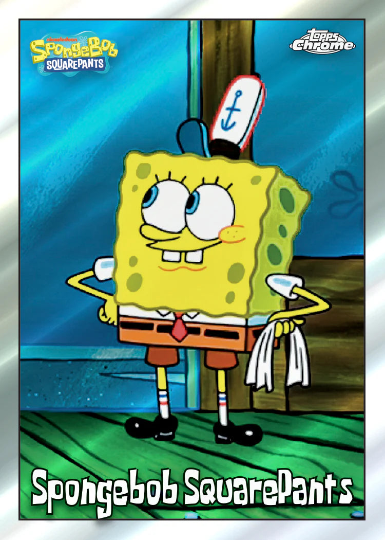 2025 Topps Chrome SpongeBob SquarePants 25th Anniversary Value Box