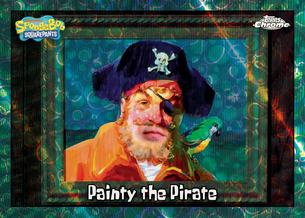 2025 Topps Chrome SpongeBob SquarePants 25th Anniversary Value Box
