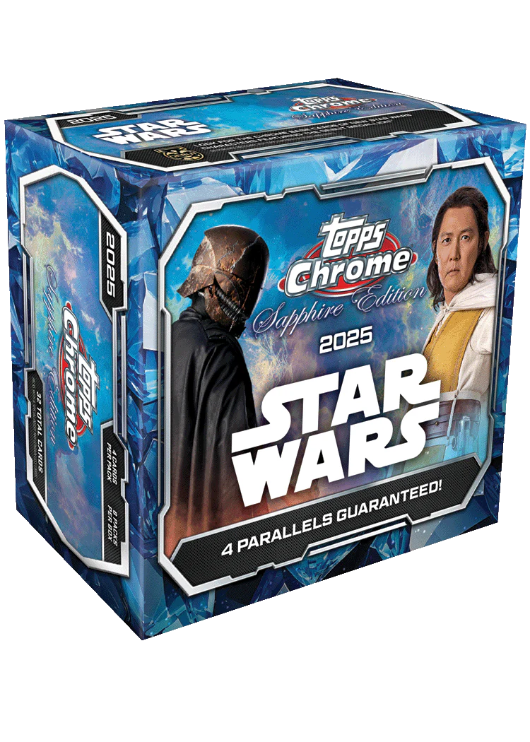 2025 Topps Chrome Sapphire Star Wars Hobby Box