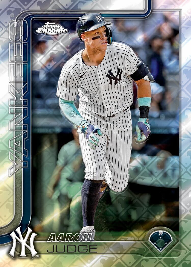2025 Topps Chrome Édition Logofractor Baseball