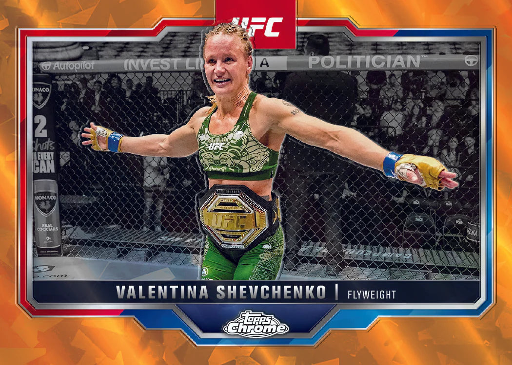2025 Topps Chrome® UFC Sapphire Edition Hobby Box