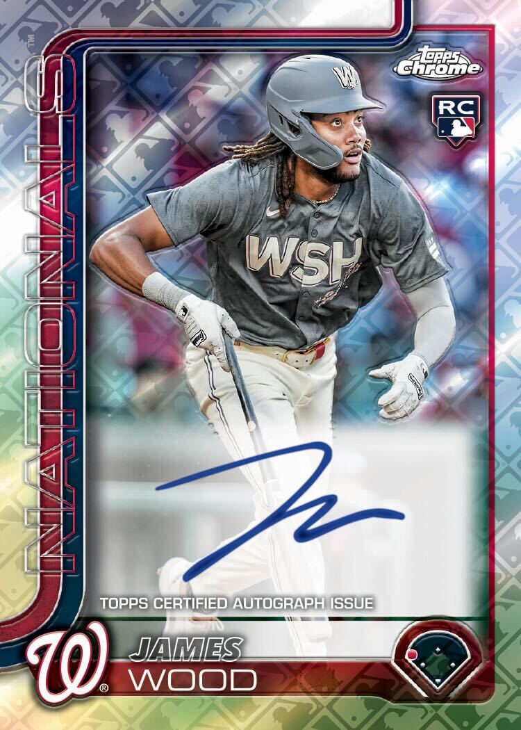 2025 Topps Chrome Édition Logofractor Baseball