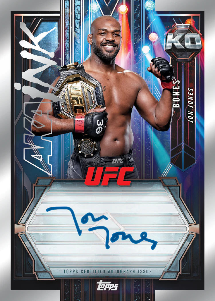 2025 Topps Knockout UFC Hobby Box ETA Ship Date 10/27/25