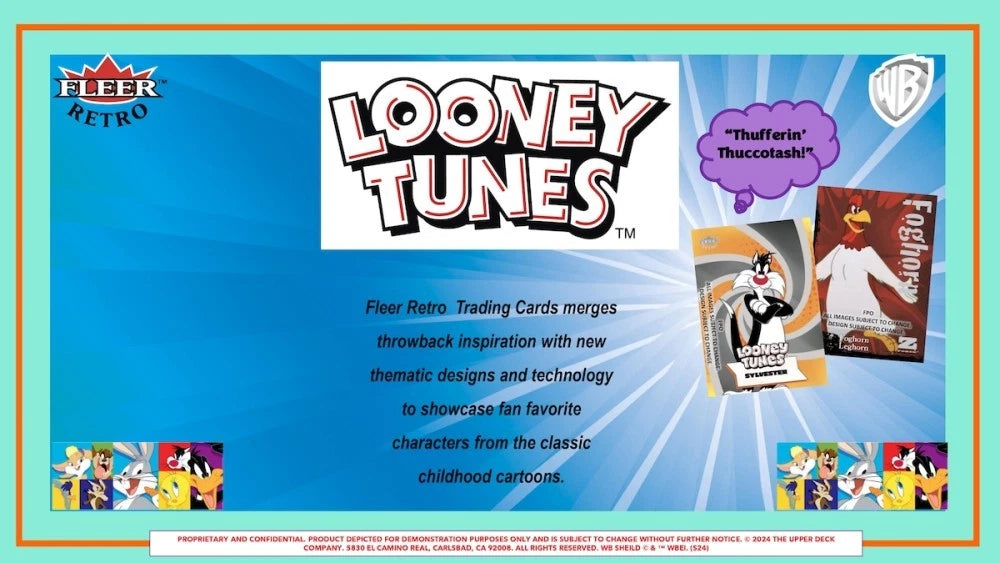 2024 Upper Deck Fleer Retro Looney Tunes Hobby Box