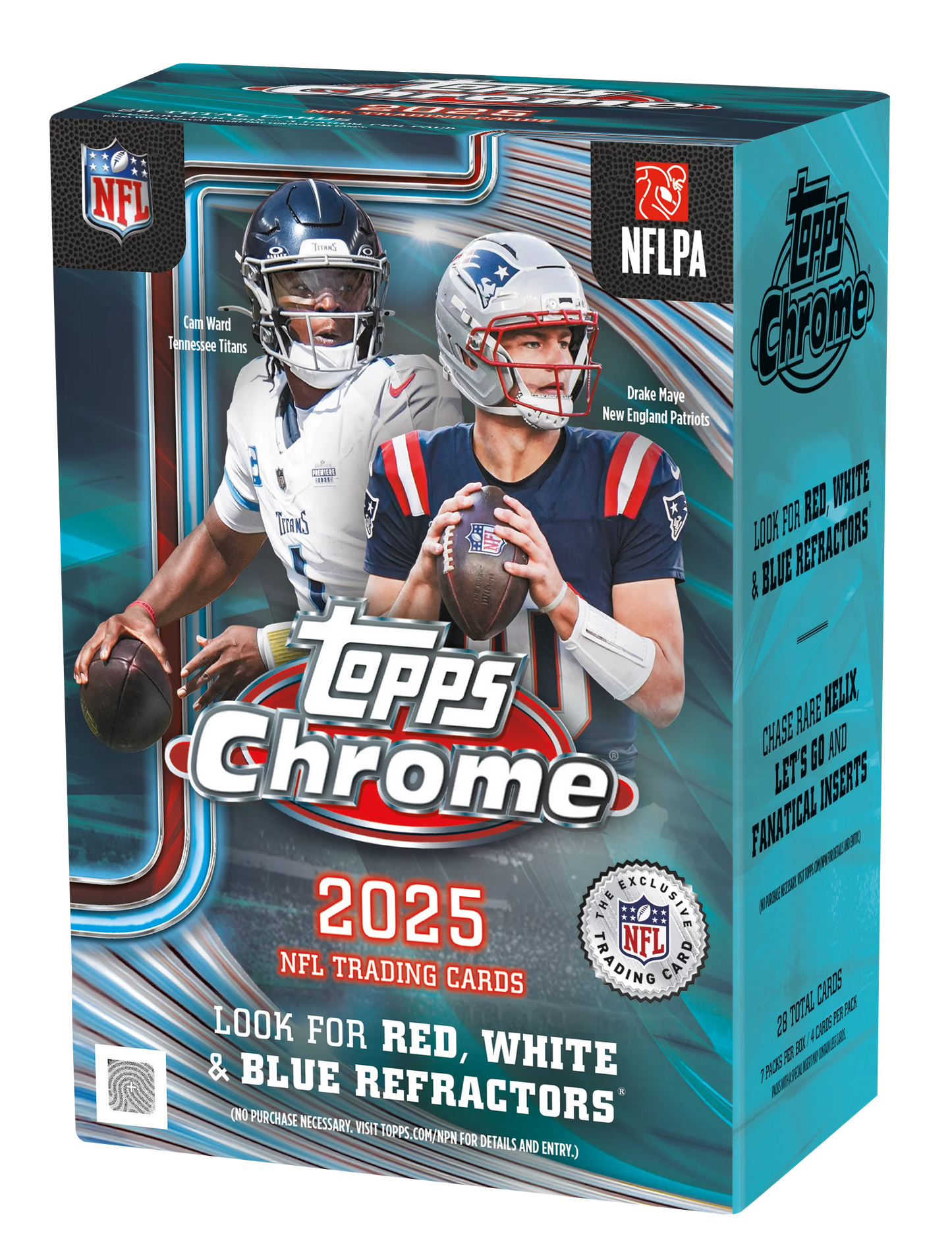 2025 Topps Chrome NFL Value Box