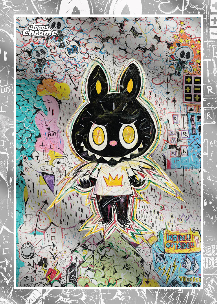 2025 Topps Chrome® Labubu 10周年記念ボックス（予約注文）出荷予定日 2025/12/22