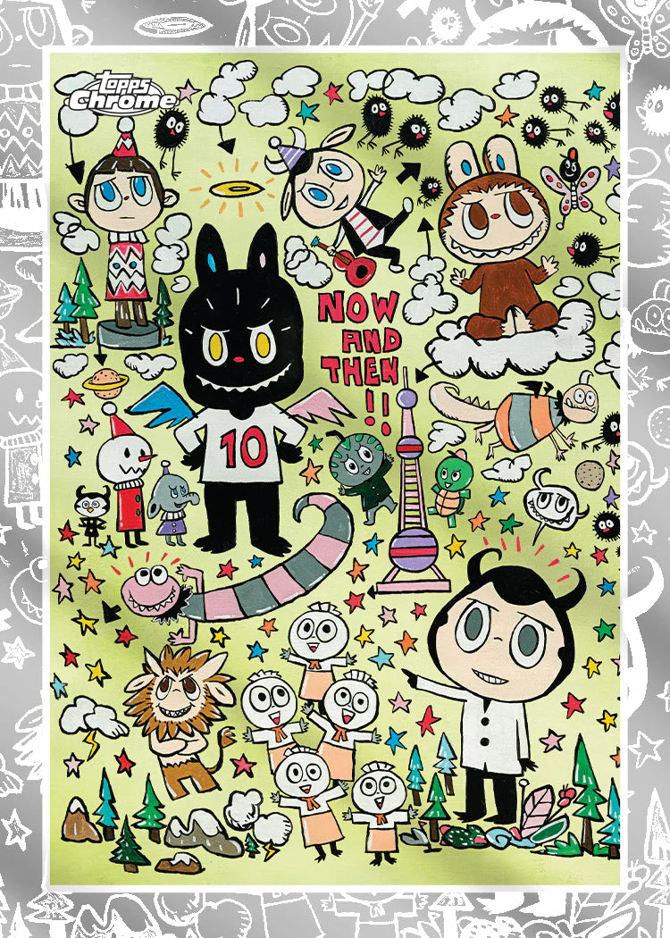 2025 Topps Chrome® Labubu 10周年記念ボックス（予約注文）出荷予定日 2025/12/22
