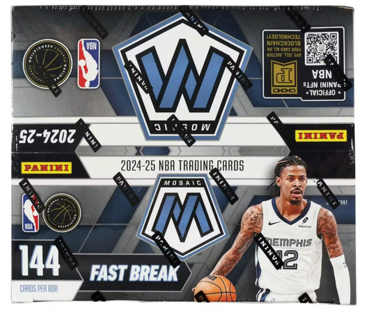 2024-25 Panini Mosaic Basketball Fast Break Hobby Box