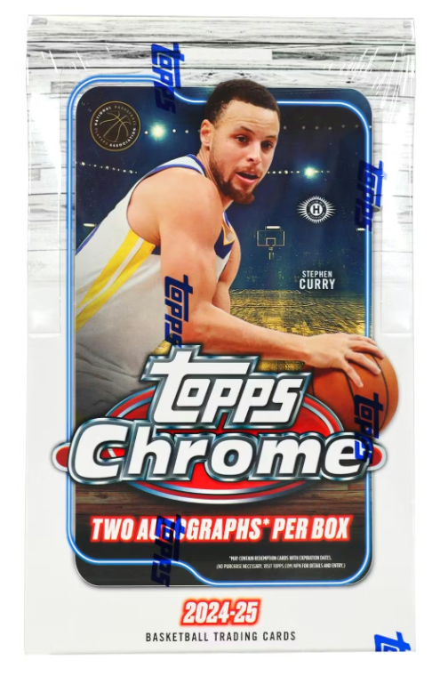 2024/25 Topps Chrome Basketball Hobby Box