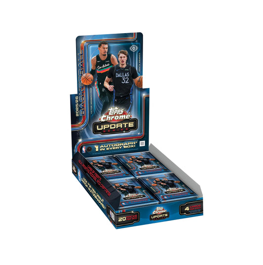2025-26 Topps Chrome Update Series Basketball Hobby Box
