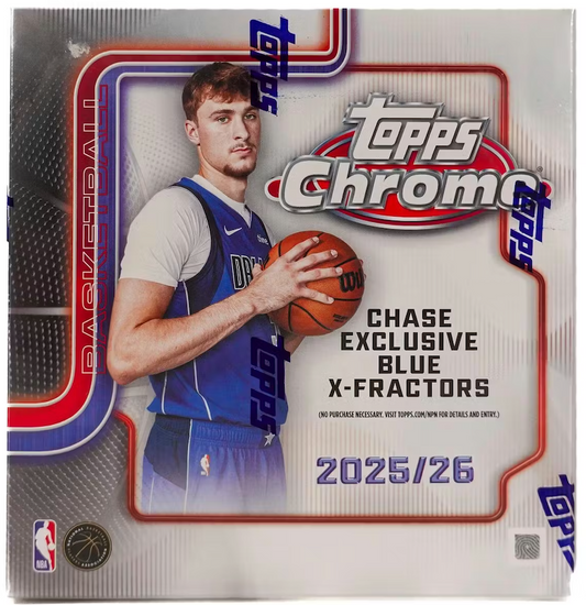 2025–26 Topps Chrome Basketball Mega Box