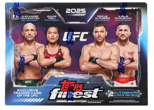 2025 Topps Finest UFC Hobby Box