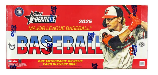 2025 Topps Heritage Baseball Hobby Box