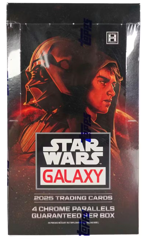 2025 Topps Chrome Star Wars Galaxy Hobby Box